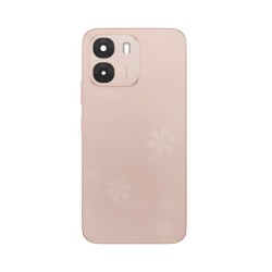Tampa Traseira+Lente da Câmera Oppo A6 5G Rosa Sakura